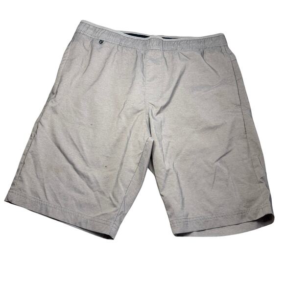 voyager Other - Voyager Mens Medium Khaki Beige Hybrid Gym Hiking Shorts